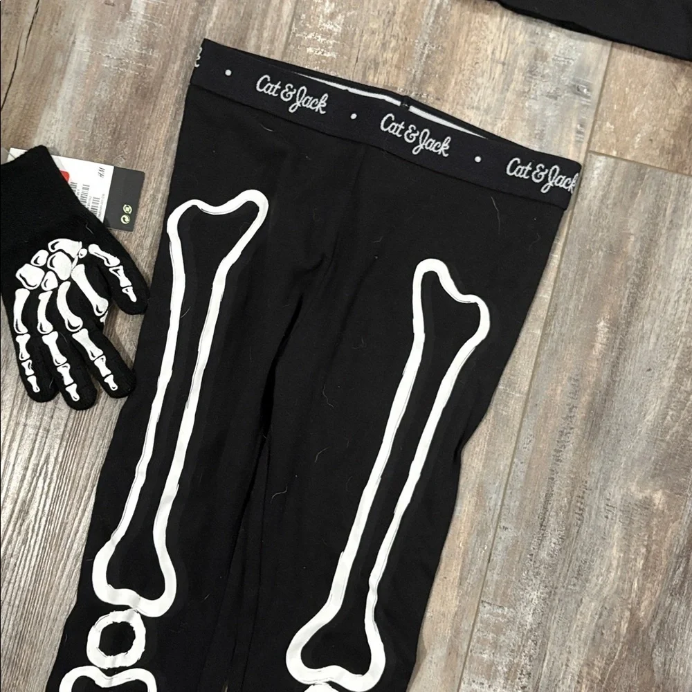 Skeleton pajamas 8-10 NEW mix and match